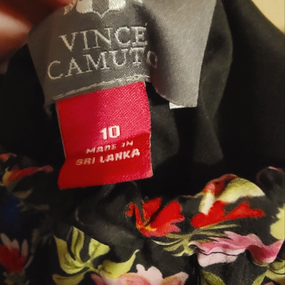 Vince Camuto floral dress Size 10 - Picture 4 of 4